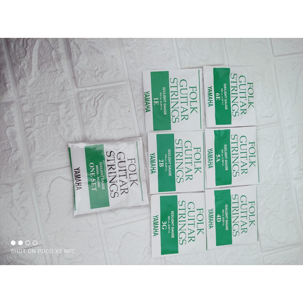 SENAR GITAR AKUSTIK/SENAR GITAR SET/SENAR GITAR NYLON/SENAR BIASA