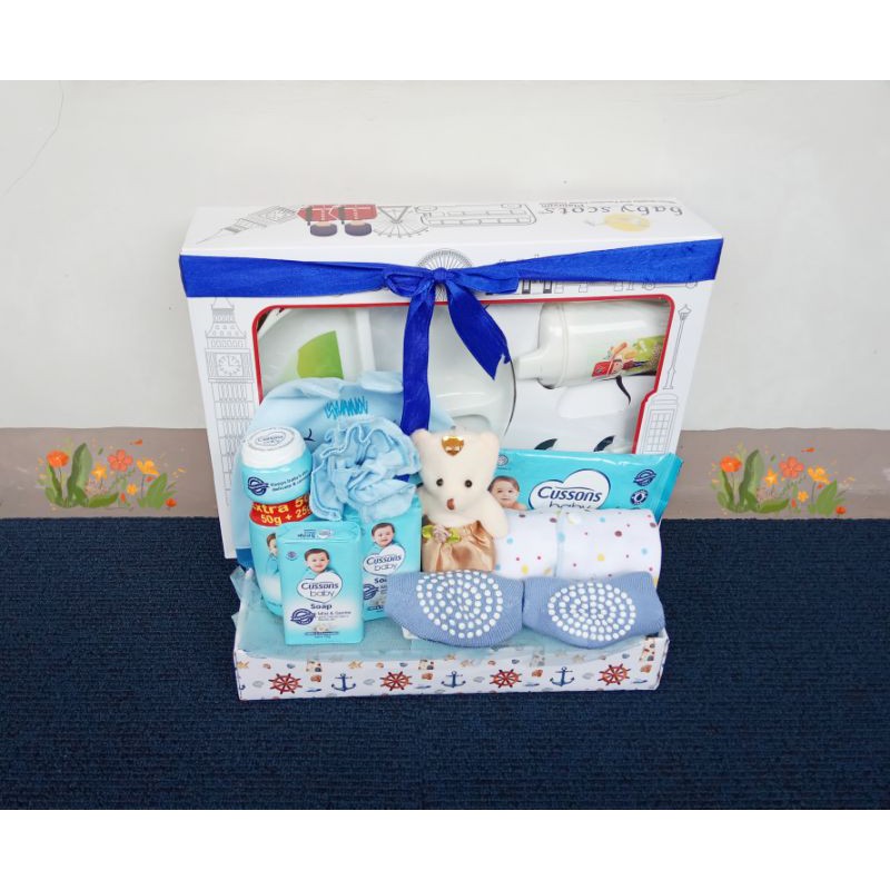 Paket 1 Baby Hampers Hamper Parsel Parcel Kado Sambang Bayi Lahiran