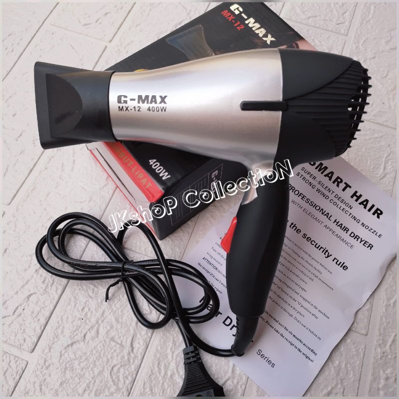 HAIR DRYER / HAIRDRYER G-MAX /PENGERING RAMBUT LIPAT