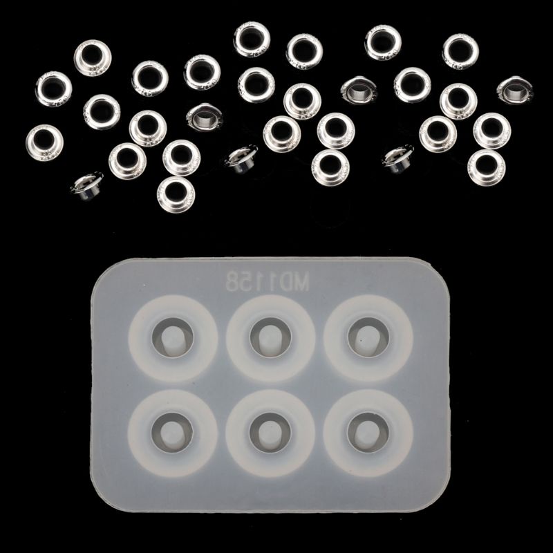 SIY  One Pack S925 Beads Cap Silicone Mold Kit Add-a-Bead Bracelet Beads Jewelry DIY