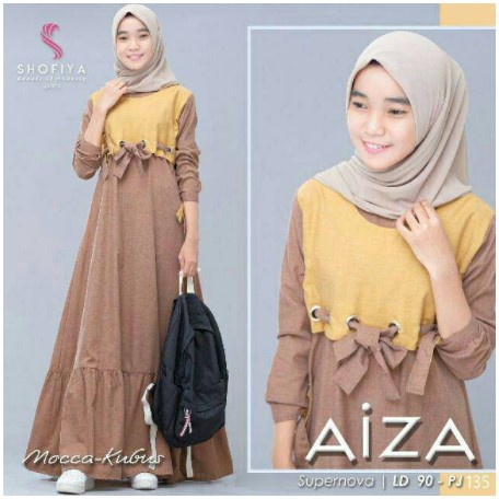 AIZA DRESS KIDS Baju Gamis Anak Tanggung ABG Remaja Terbaru Baju Gamis Model Terbaru 2022 Terkini Um