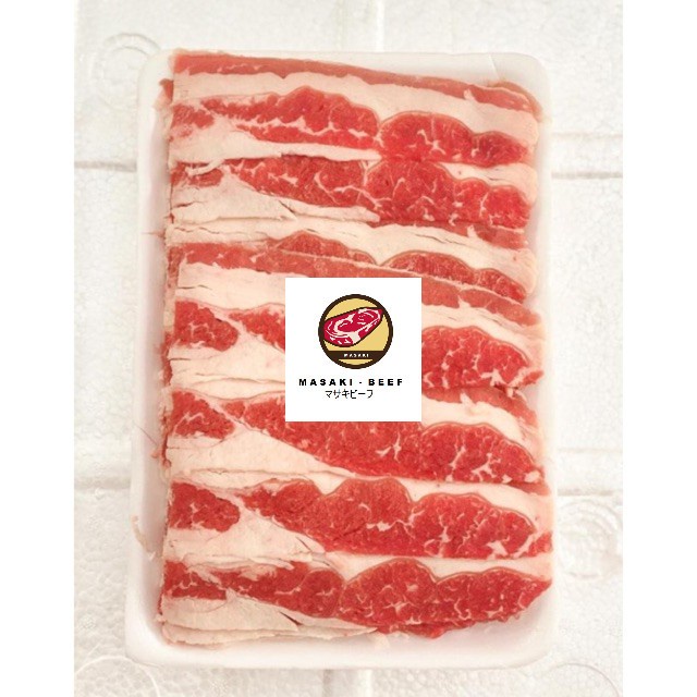 

Daging sapi Beef Slice US Shortplate FRESH CUT Premium Karubi 1 Kg