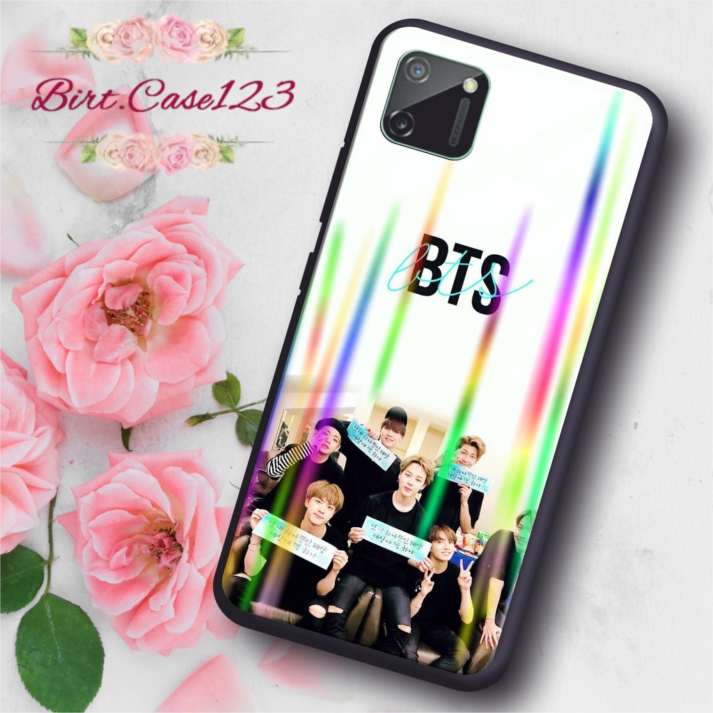 BC Case KPOP back case glass aurora samsung j2prime a01 a51 a71 a10s a20s a30s a50s a10 a20 a30 etc