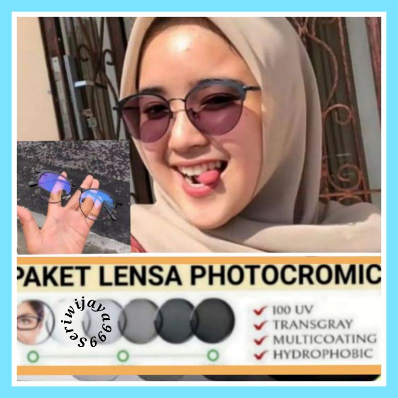 kacamata photocromic minus antiradiasi kacamata 1307 kacamata wanita