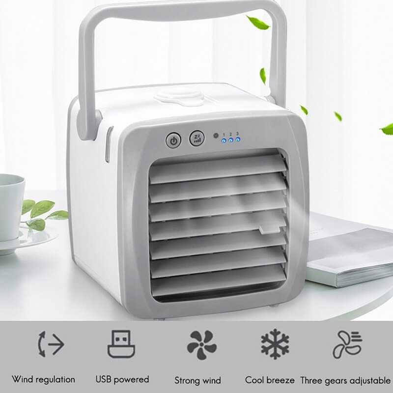 IDN TECH - JENNIOEM Kipas Cooler Pendingin Ruangan Mini AC Arctic - SL09