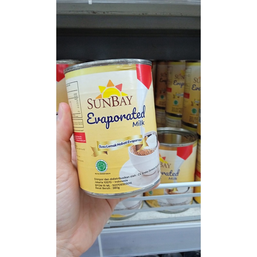 

SUNBAY EVAPORATED MILK 380G