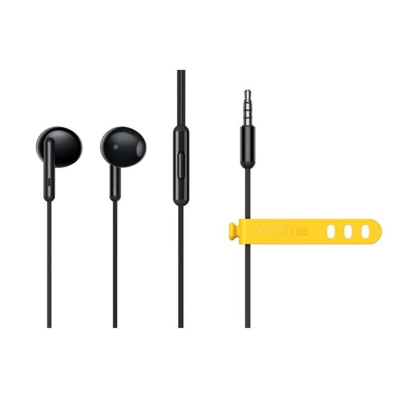 HEADSET REALME BUDS CLASSIC HEADSET SUPER BASS ORIGINAL JACK 3.5MM UNIVERSAL