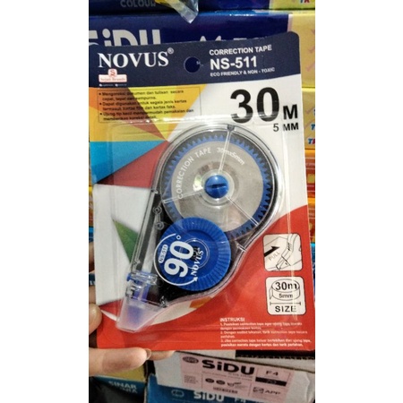

Correction Tape Novus 30 meter