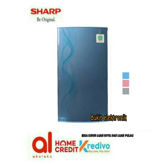 KULKAS SHARP SJN162D/SJN 162D Kirei lll Series 133Liter