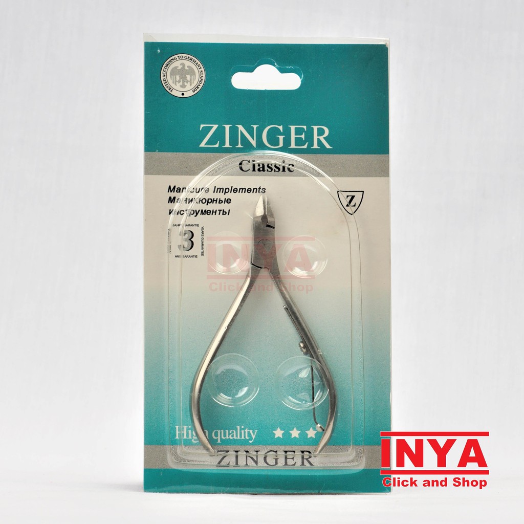 TANG KUTIKULA ZINGER CLASSIC NAIL CLIPPER - GUNTING KUKU MANICURE
