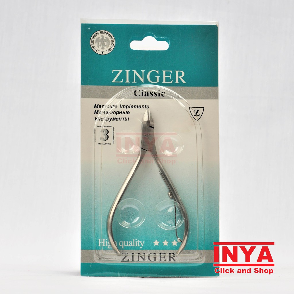 TANG KUTIKULA ZINGER CLASSIC NAIL CLIPPER - GUNTING KUKU MANICURE