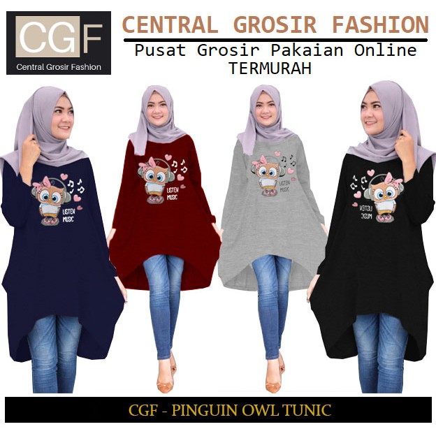 Pinguin Owl - Central Grosir Fashion (CGF) - Ukuran XL-XXL - Matt Baby Terri