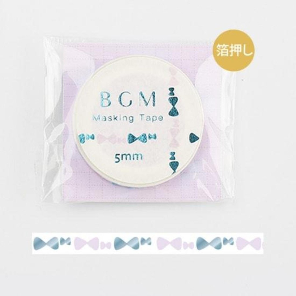 

BGM Slim Ribbon Washi Tape