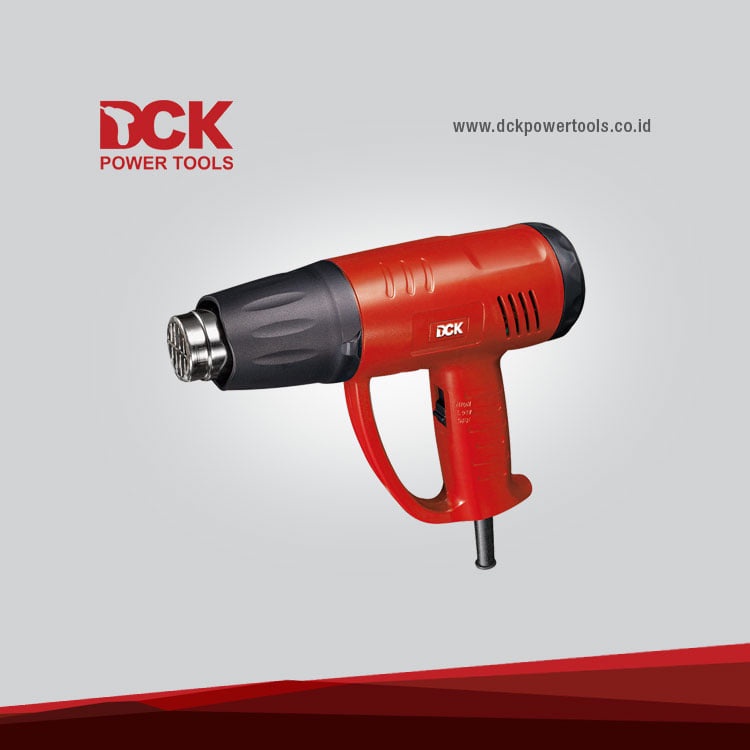 DCK KQB2000 Heat Gun 2000 Watt - Hot Air Gun Pistol Pemanas Hot Gun