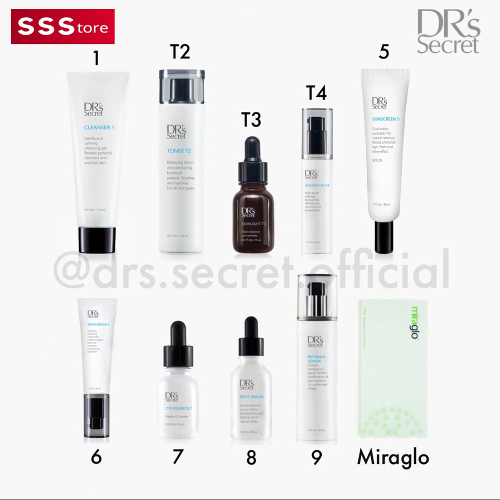 Termurah Skin Care Dr S Secret Drs Secret Dr Secret Satuan Made In Usa 100 Original Shopee Indonesia