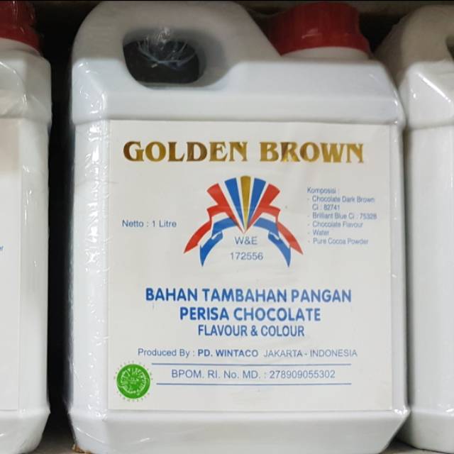 

GOLDEN BROWN Pasta Perisa dan Pewarna Coklat 1 Liter