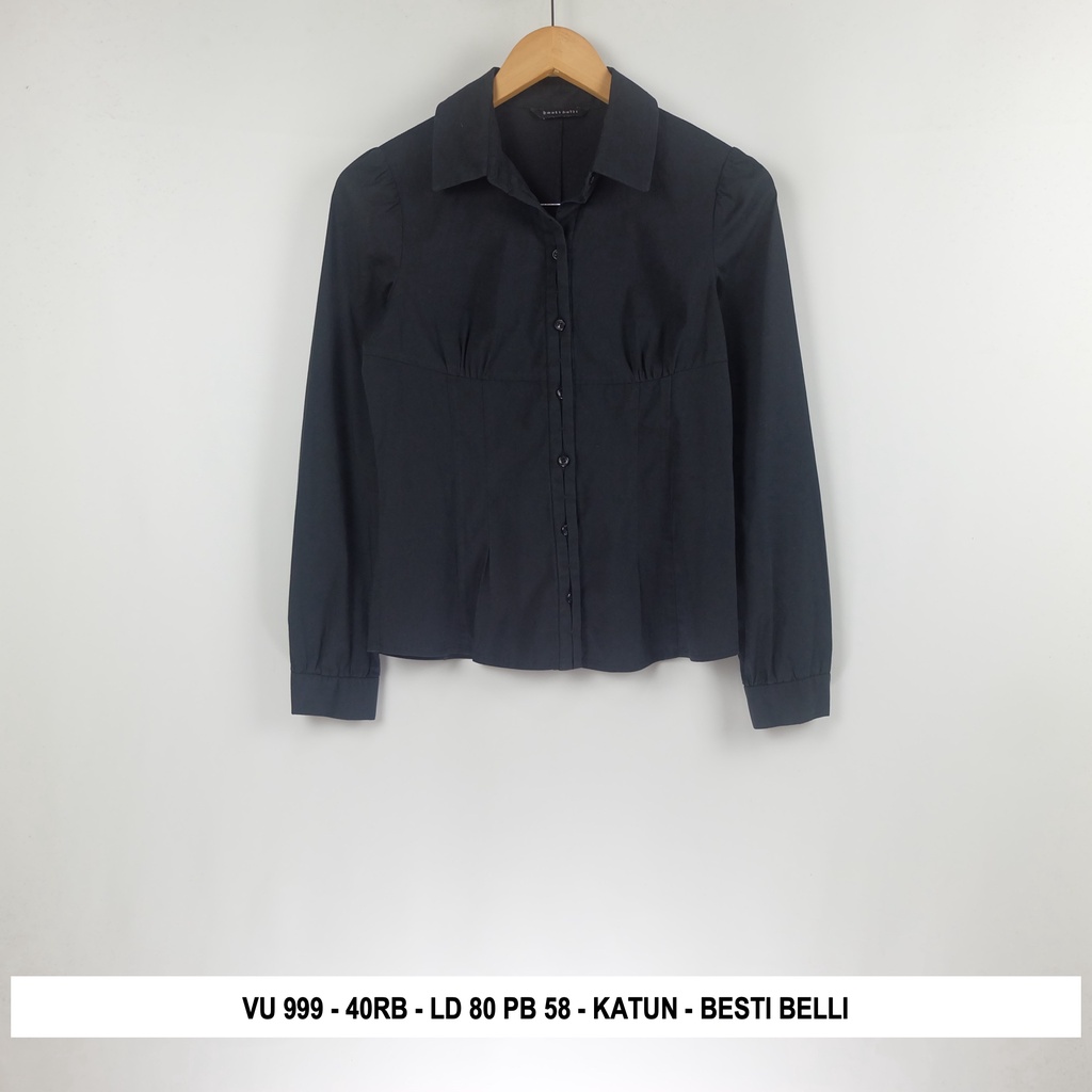 Thrift Blouse Vintage | Kode V3-VU 999