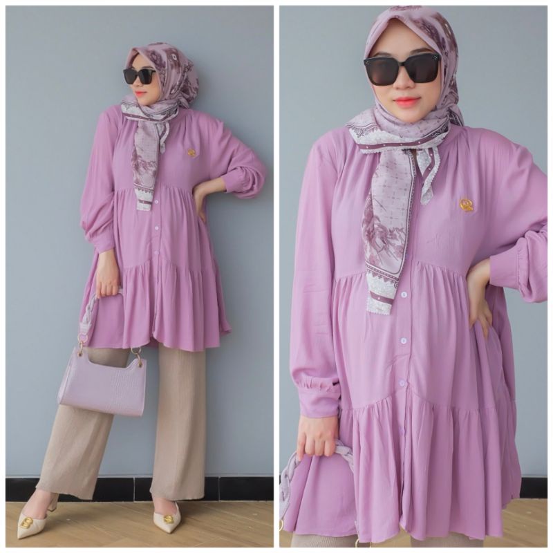 Lalisa Tunik DYN CLOTHINGLINE | Tunik Murah | dress kerja
