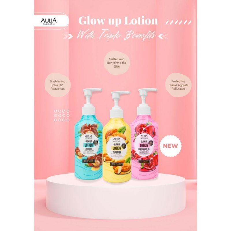 Aulia Active Care Glow Up Lotion 300ml /BPOM( NEW)