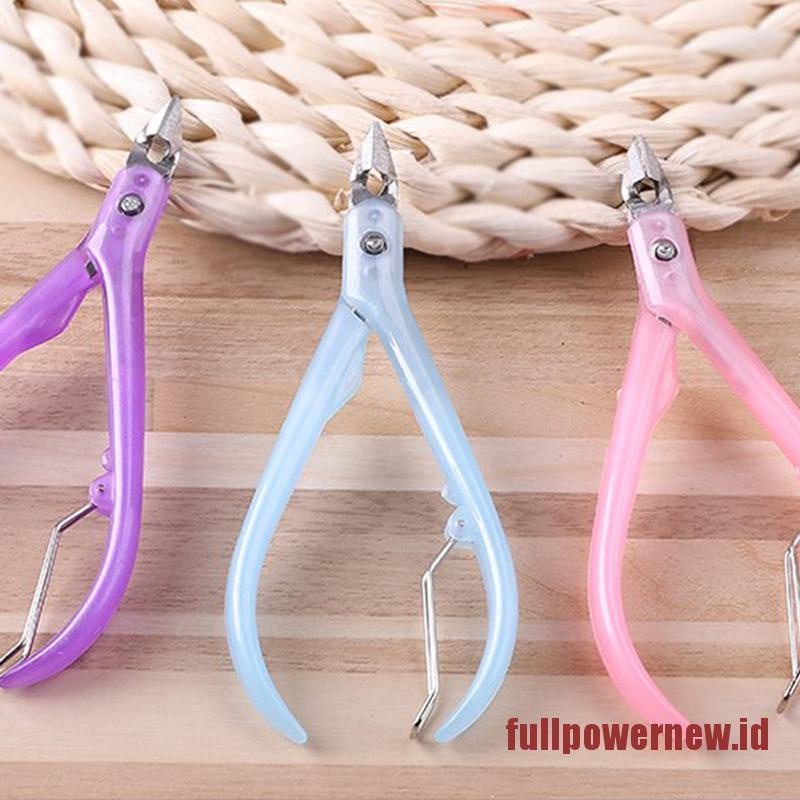 【COD】Handle Toenail Ingrown Nail Art Cuticle Nipper Manicure Scissor Tool Pedicure