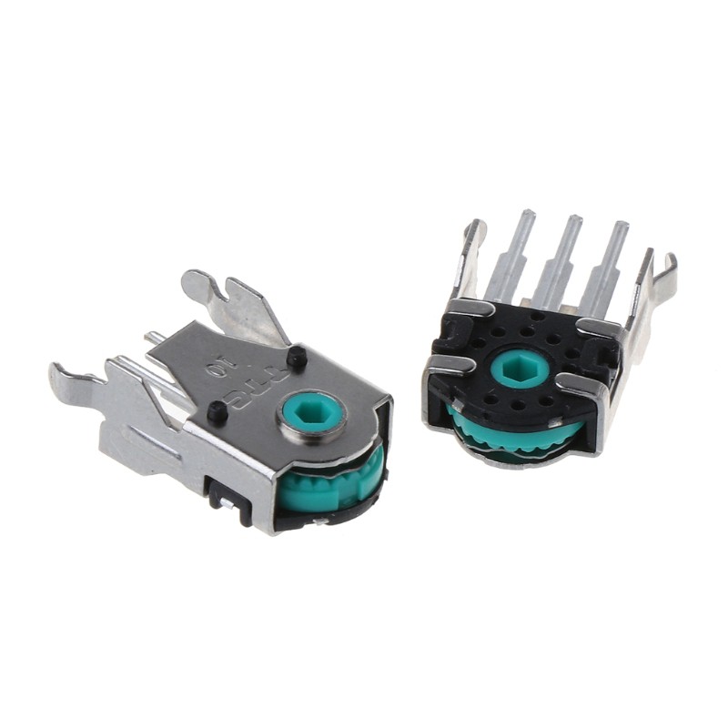 Vivi 2pcs Encoder Mouse Ttc Ukuran 10mm Warna Hijau