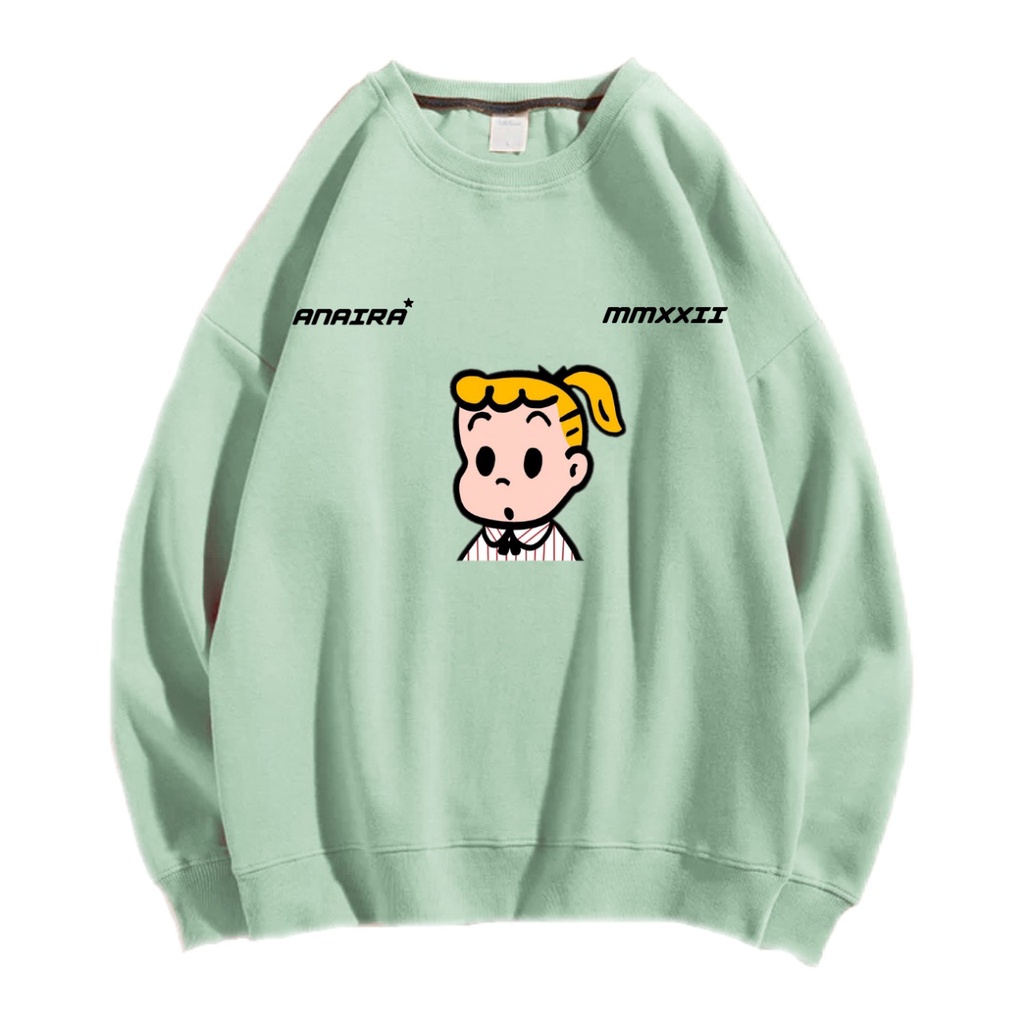 OSAMU GOODS SWEATER CREWNECK PRIA WANITA Size M-XXL ANAIRA