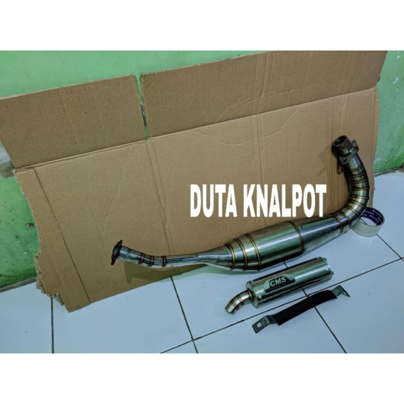 Knalpot Satria 2tak Repsol cms Stainless