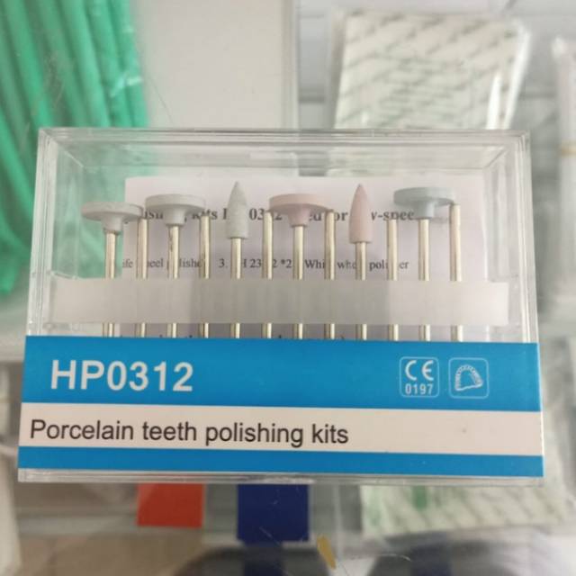 DENTAL PORCELAIN POLISHING KIT ISI 12