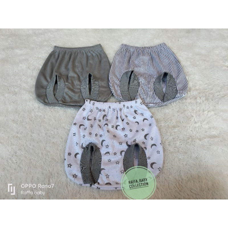 Paket hemat isi 18pcs/9stel baju bayi baru lahir(seri abu)