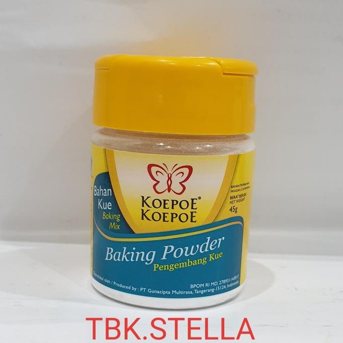 

KOEPOE KOEPOE BAKING POWDER (45 GR) GRATIS ONGKIR Kode 1261