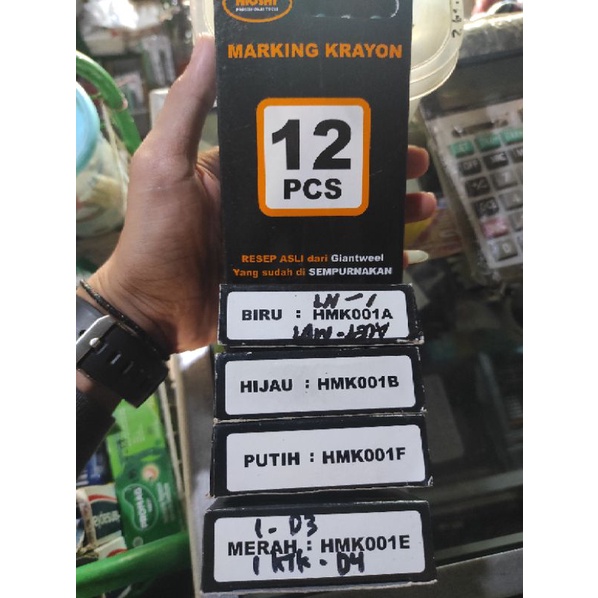 

(Bisa COD) Marking Crayon/Kapur Grid/Kapur Besi Hioshi satuan / 1 pcs didalam