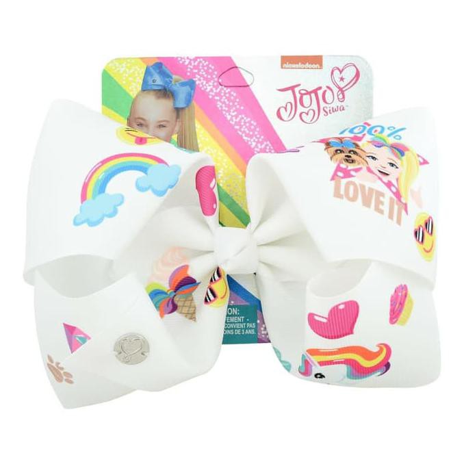 

Ready Jojo Siwa White Series Banyak Motif A7941