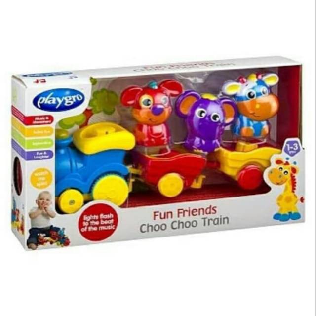 Playgro Fun Friends Choo Choo Train Mainan Anak