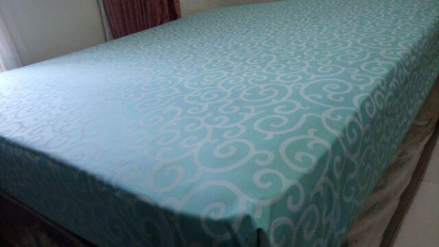 Sprei Waterproof + 2 Bantal + 2 Guling Tinggi 20cm - Gerai Abisha
