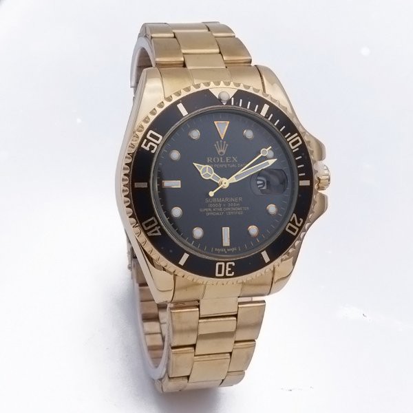 BARU Jam Tangan Pria Rolex Submariner 6008 Rantai Gold By Hargajam Murah