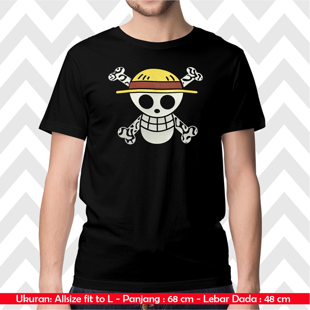 Termurah Kaos Baju Pria Anime Onepiece ONEPIECE LOGO HD Termurah Kaos Baju Pria Anime Onepiece ONEPIECE LOGO HD