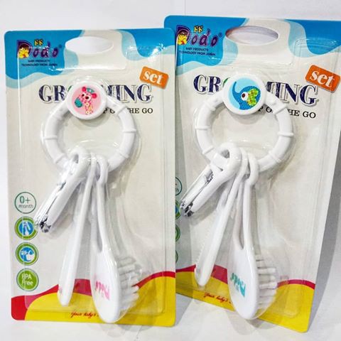 Grooming Set Baby Dodo Gunting Kuku +  Sisir Bayi