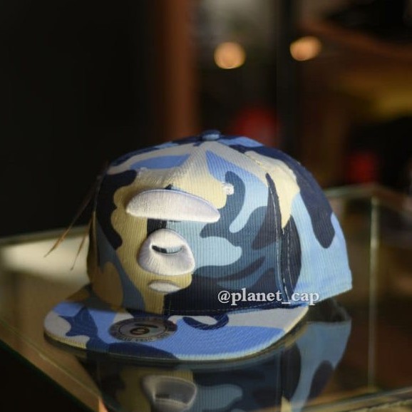 Topi Snapback Import Aape Baseball Cap Distro Fashion Pria Wanita Hip Hop Hat Dewasa