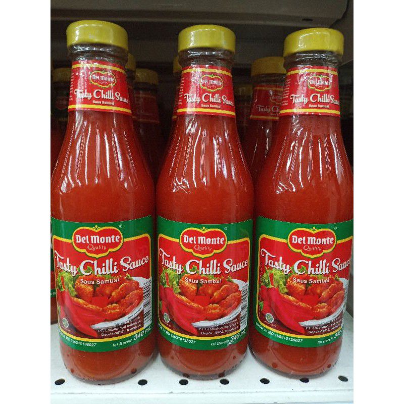 

Delmonte Chilli Sauce atau Delmonte Saus Sambal Botol 340 ml