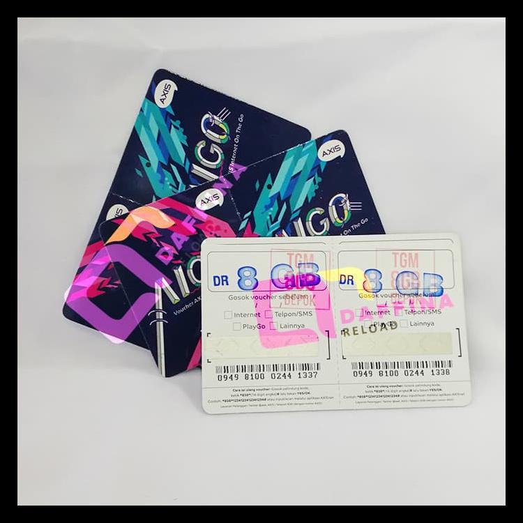 Voucher Axis Aigo 8Gb Kode 1396