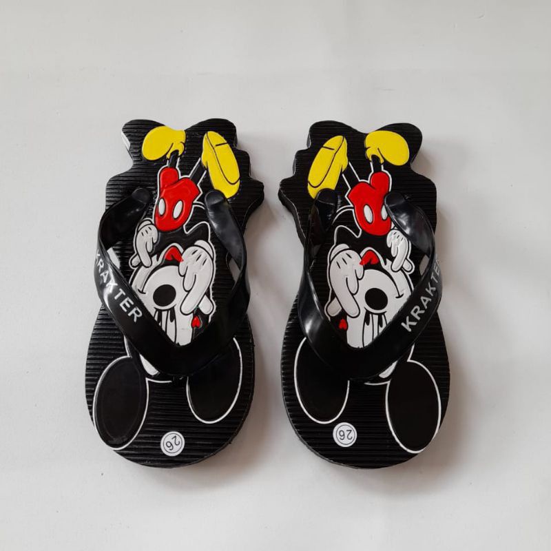 Sandal Jepit Anak Perempuan Karakter Mickey