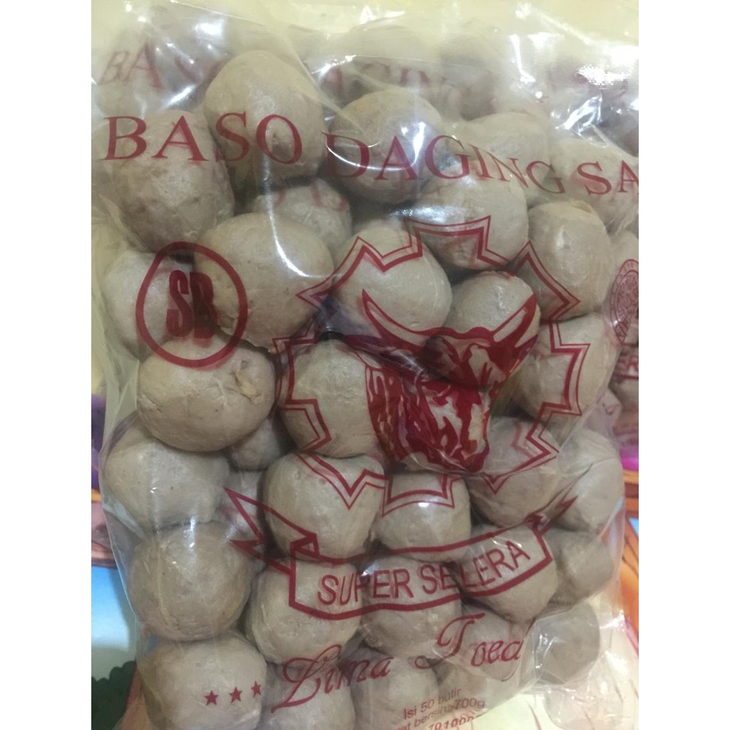 

BAKSO SAPI SUPERSELERA LIMATOEDJOE 50PCS