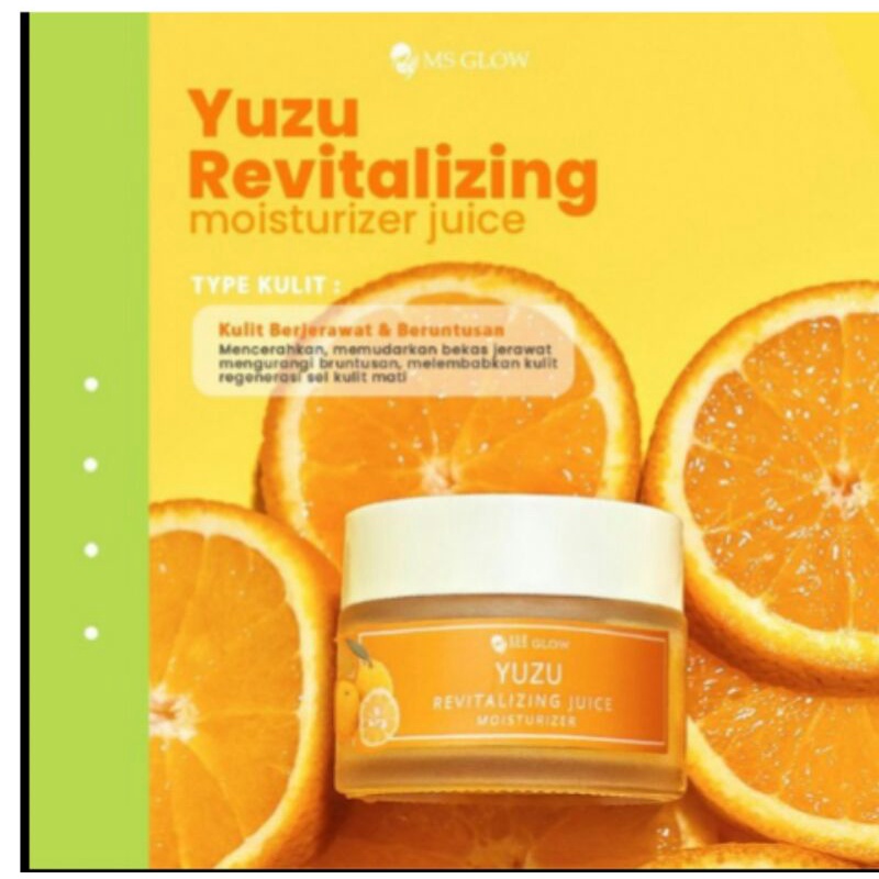 YUZU REVITALIZING JUICE MS GLOW / SKINCARE ORIGINAL / BPOM