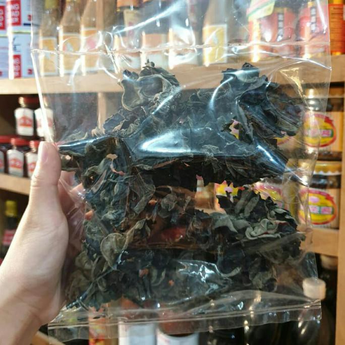 

Jamur Kuping Hitam / Bokji Hitam / Jamur Lember Kering Grade A 100Gram