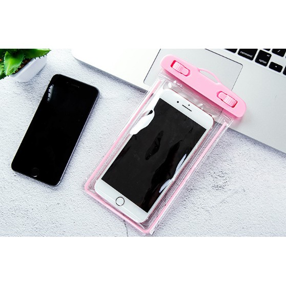 Waterproof Flourosence Luminous Case Hp Smartphone plus Tali Pengaman