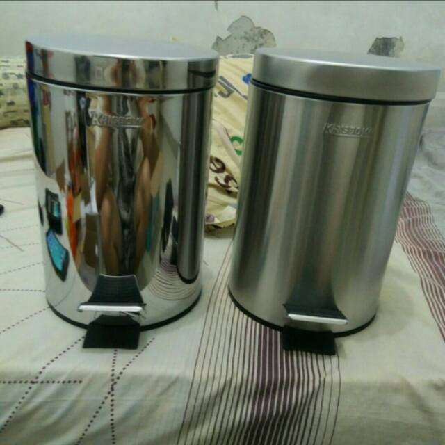 Tong sampah pedal injak 3 liter krisbow