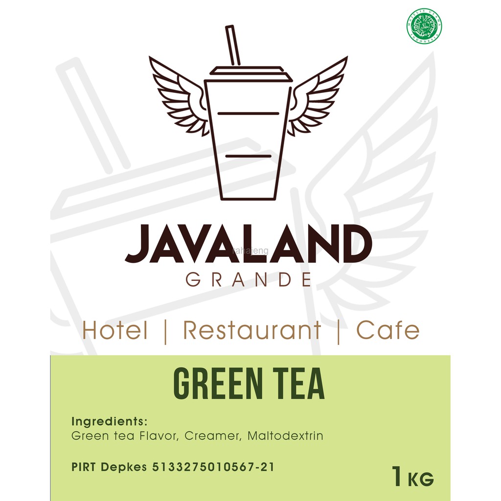 

Bubuk Minuman Premium Green Tea Javaland Grande 1kg