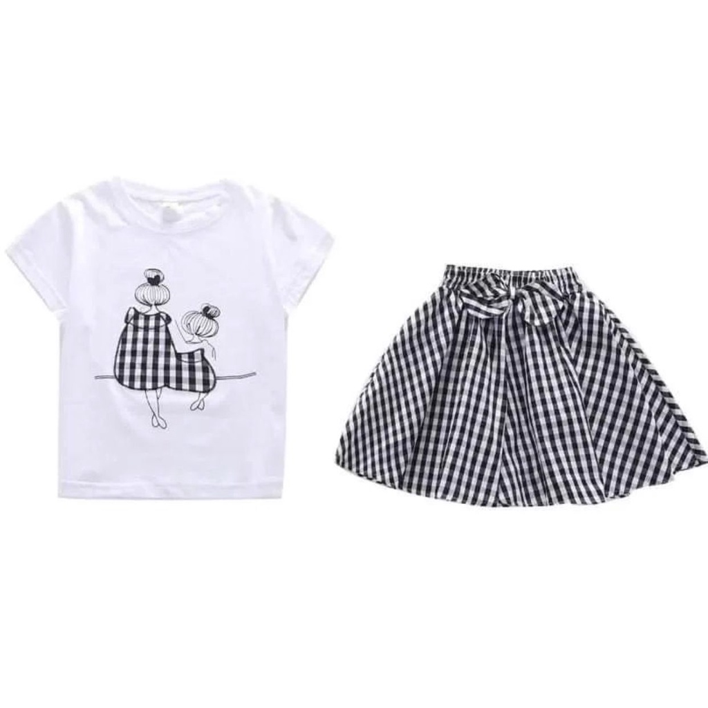 PROMO SETELAN ANAK PEREMPUAN/ SETELAN BAJU BAYI ANAK TRENDY TERBARU MOTIF TWO GIRLS SIZE 1-5 TAHUN BAHAN KATUN PREMIUM TERLARIS TERMURAH/ SETELAN BAJU BAYI ANAK TRENDY PEREMPUAN/ SETELAN BAJU BAYI ANAK TRENDY CEWEK/ SETELAN BAJU BAYI ANAK TRENDY CEWE