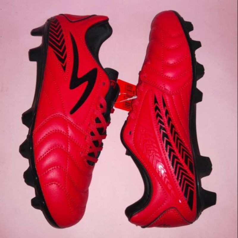 SEPATU BOLA SPECS AZTECA FG RED/BLACK