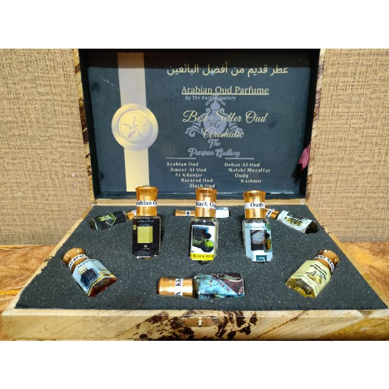 COD Bibit Parfum Ibadah Non Alkohol Bibit Parfum Oud Non Alkohol Black Oud, Arabian Oud, Oudy Full B